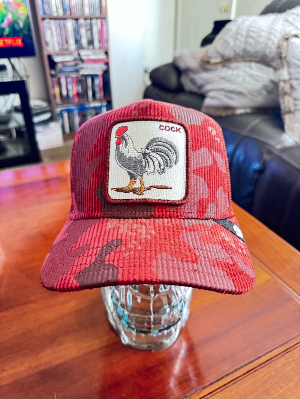 Goorin Bros. “ROOSTER CAMO” Trucker Hat. Mesh SnapBack. NWT.